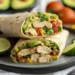 the best ever chicken avocado ranch burritos simple and savory