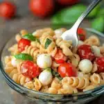 Image for Creamy Caprese Pasta Salad
