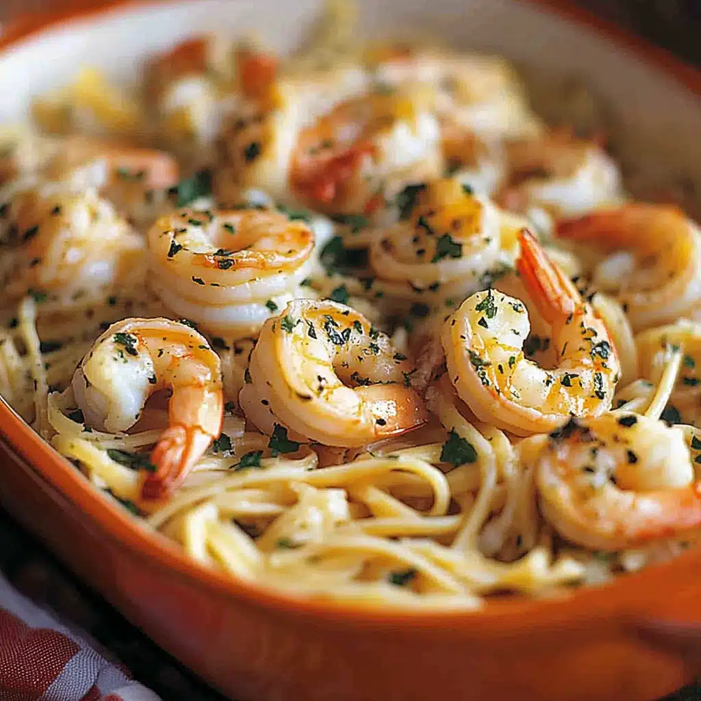 Shrimp Scampi Pasta Bake Recipe