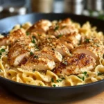 Chicken With Buttered Noodles