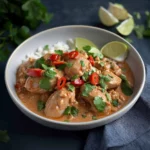 Crockpot Thai Peanut Chicken Recipe
