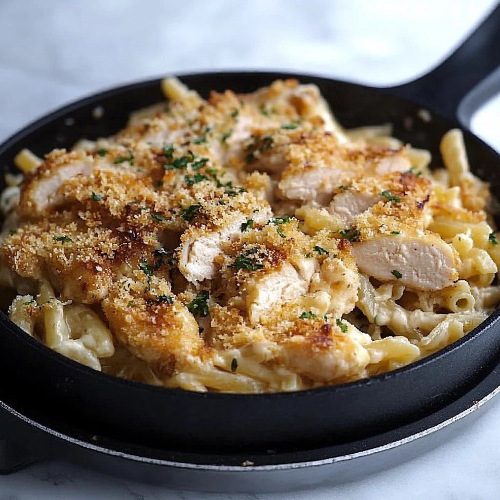 Chicken Kiev Pasta Bake Recipe
