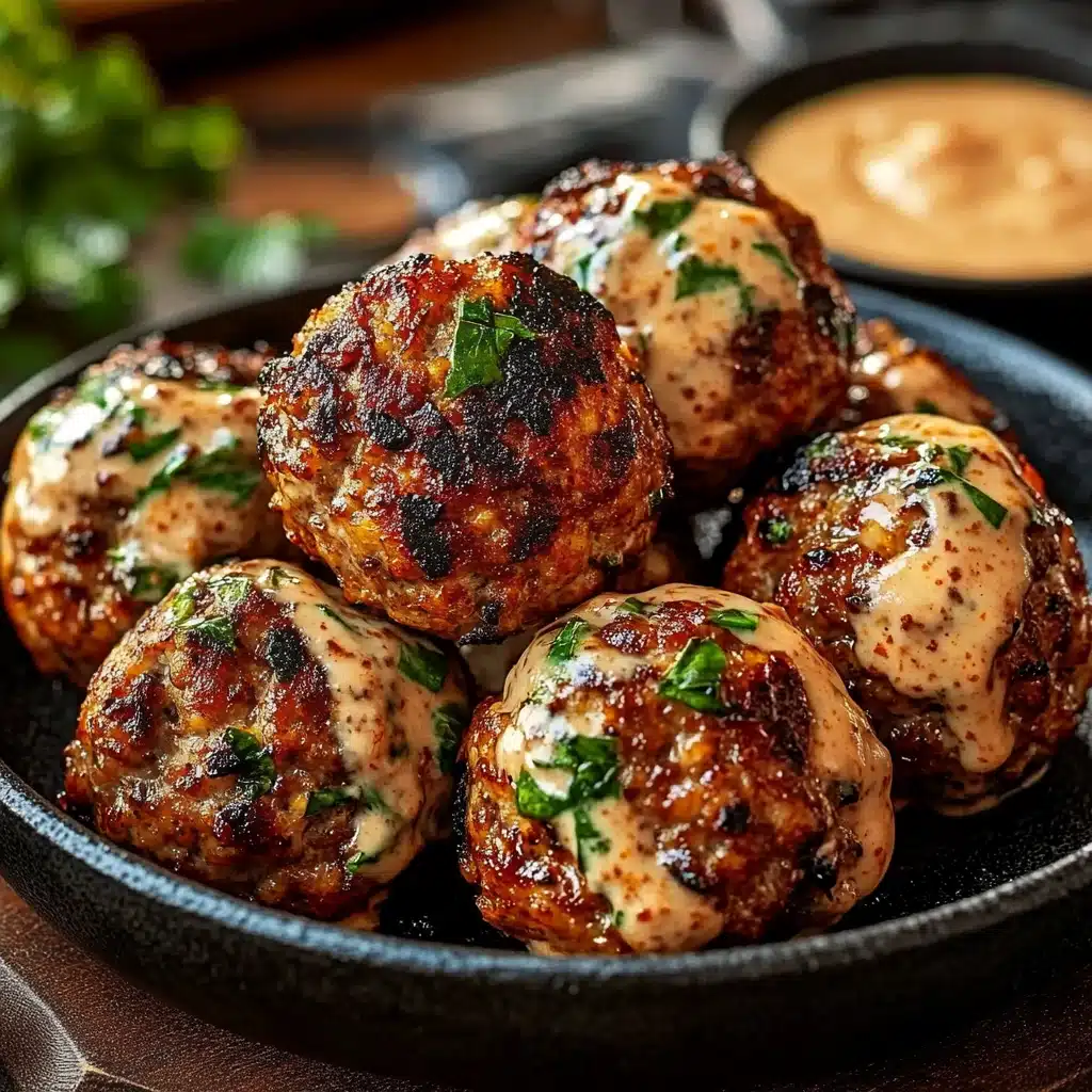 Korean BBQ Meatballs