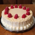 White Chocolate Raspberry Dream Cake