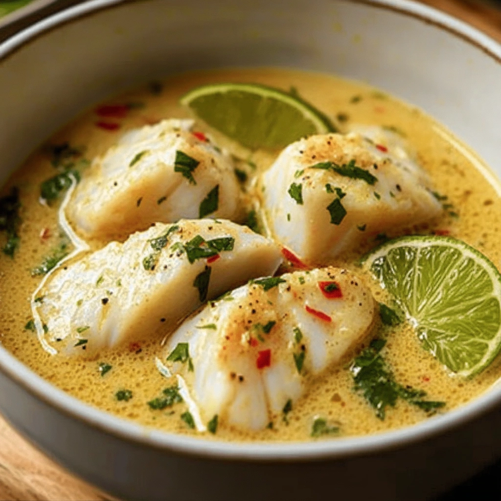 Zesty Coconut Lime Fish Soup Recipe