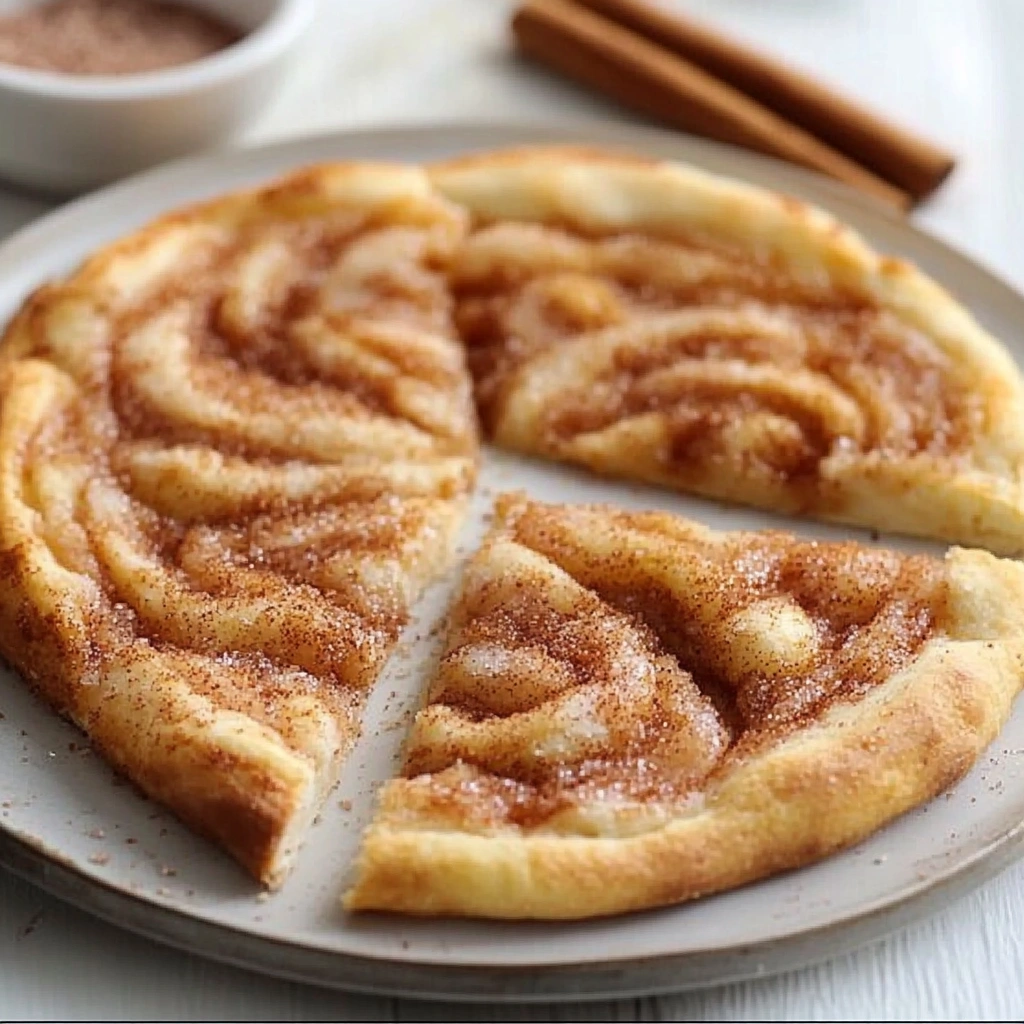 Cinnamon Sugar Pizza