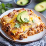Bean and Cheese Enchilada Casserole