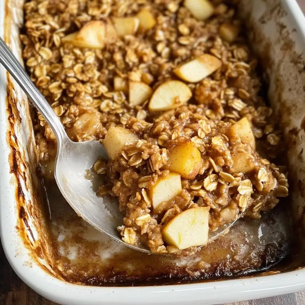 Amish Style Apple Cinnamon Baked Oatmeal