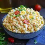 Deviled Egg Mac Salad