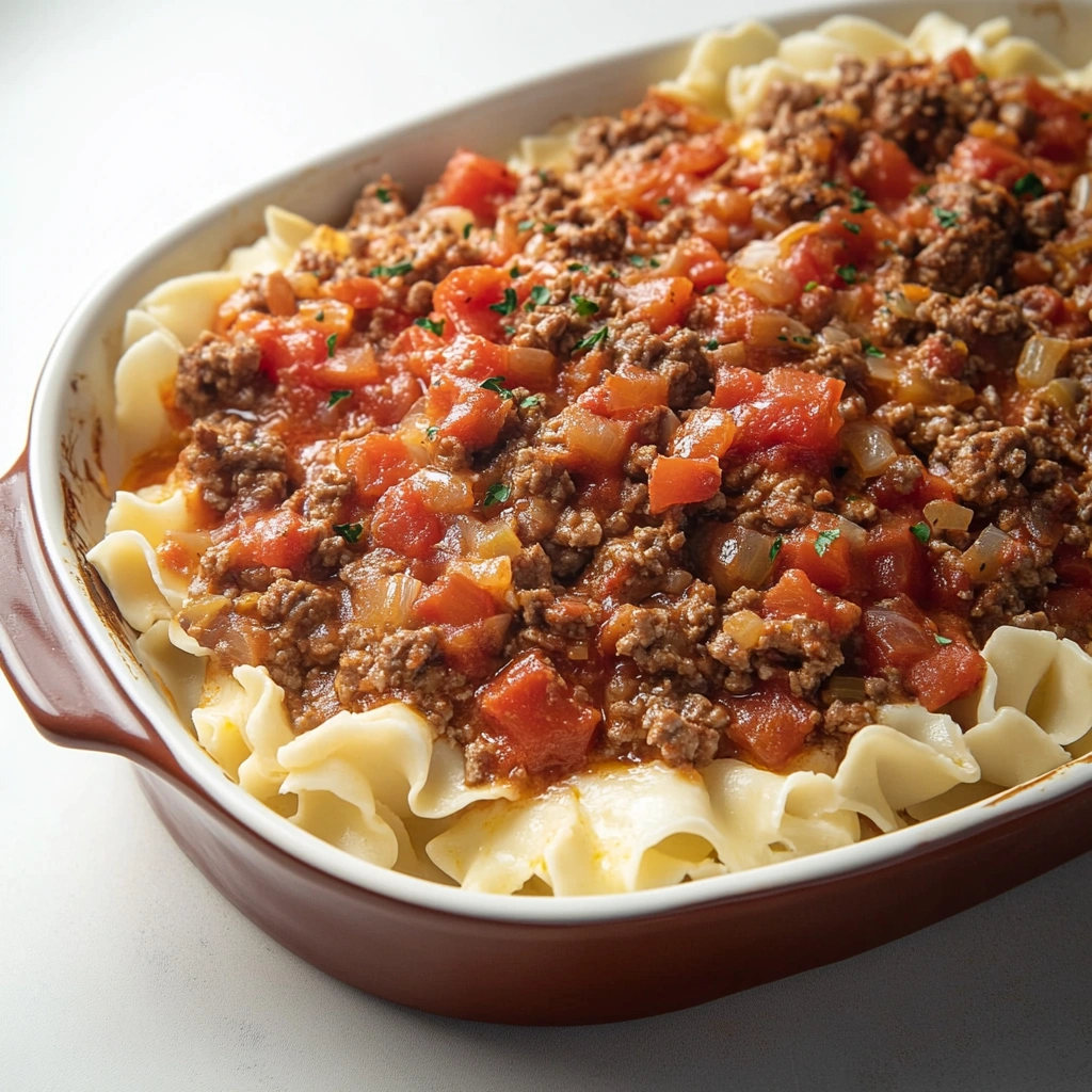 Beef Lombardi Casserole