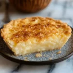 Coconut Magic Custard Pie