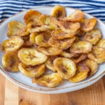 Cinnamon-Sugar Air Fryer Banana Chips
