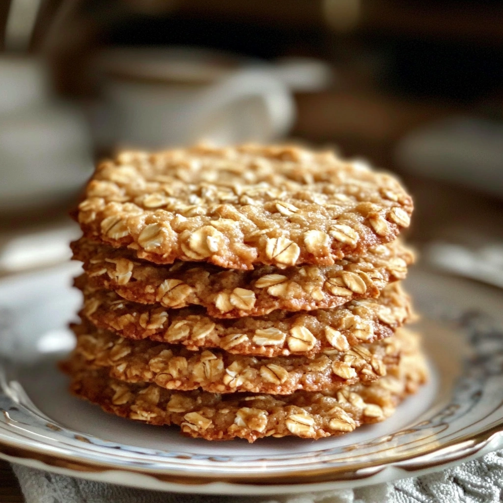 Oatmeal Lace Cookies