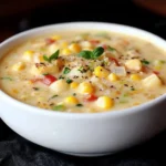 Summer Corn and Zucchini Chowder