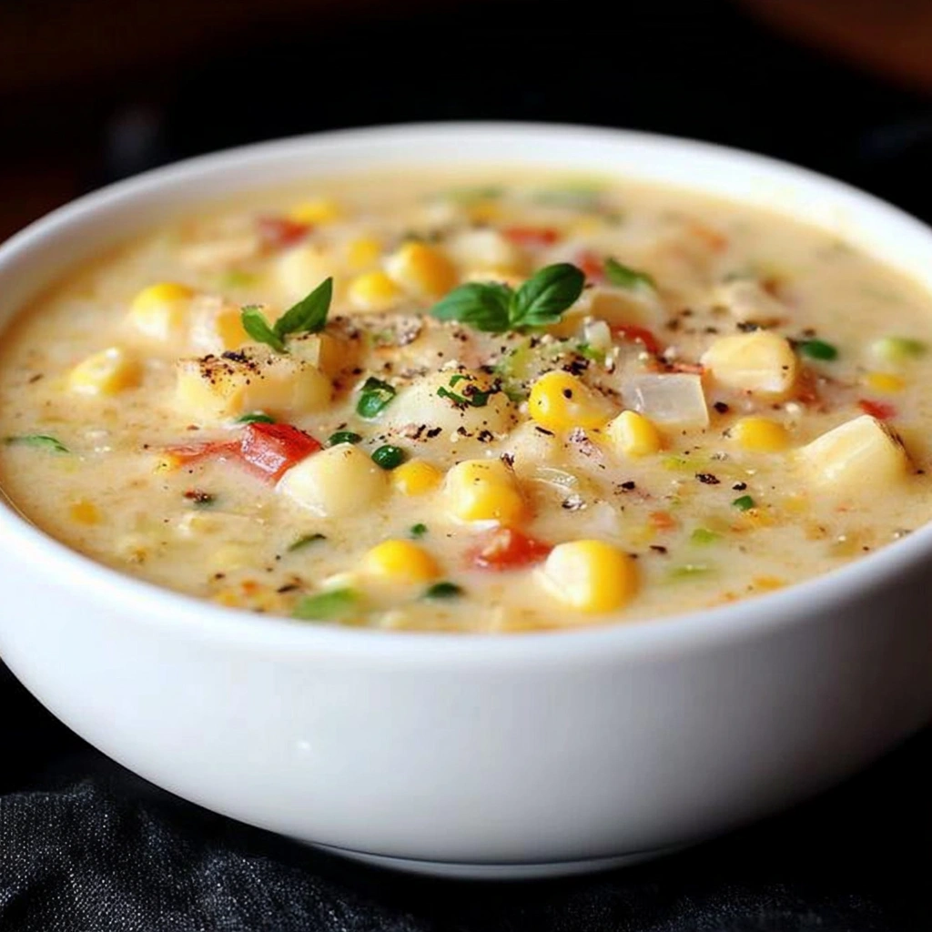 Summer Corn and Zucchini Chowder