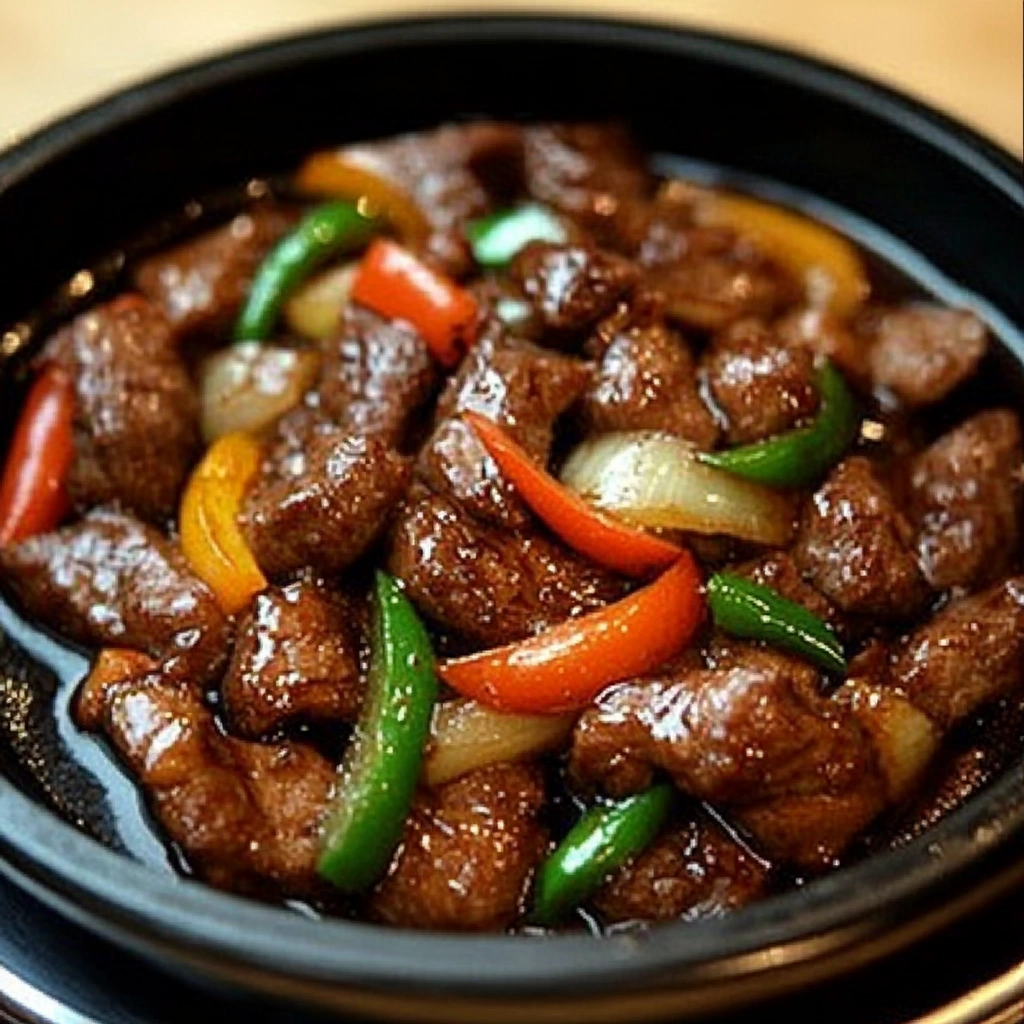 Pepper Steak With Onions