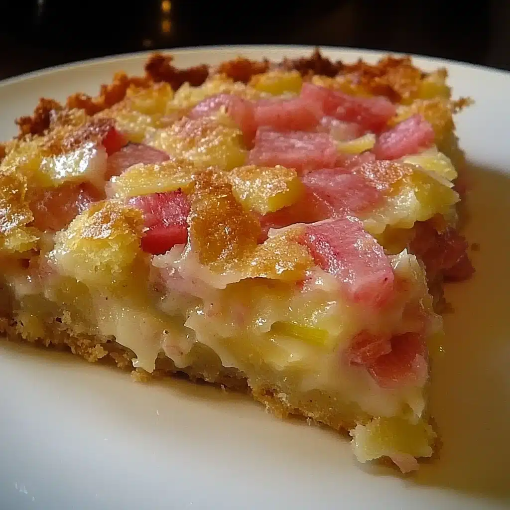 Rhubarb Kuchen