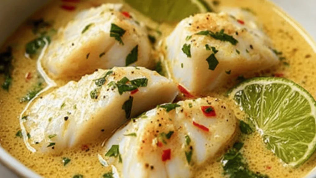 Zesty Coconut Lime Fish Soup Recipe