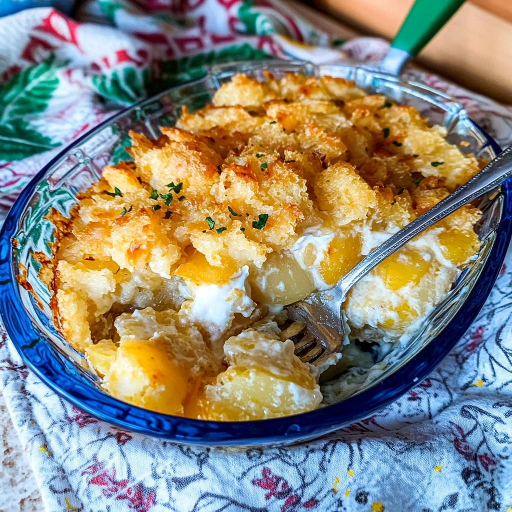  Sour Cream and Onion Party Potatoes