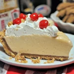Root Beer Float No Bake Pie