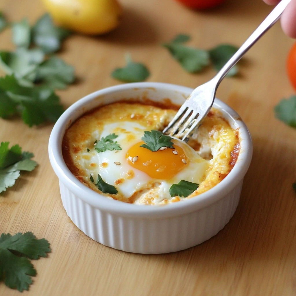 Enchilada Baked Eggs