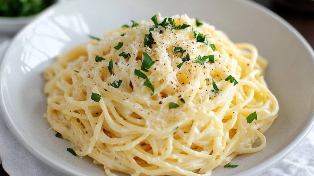 Cream Cheese Spaghetti