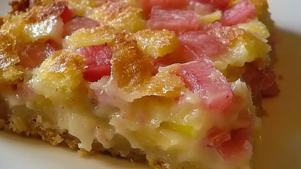 Rhubarb Kuchen