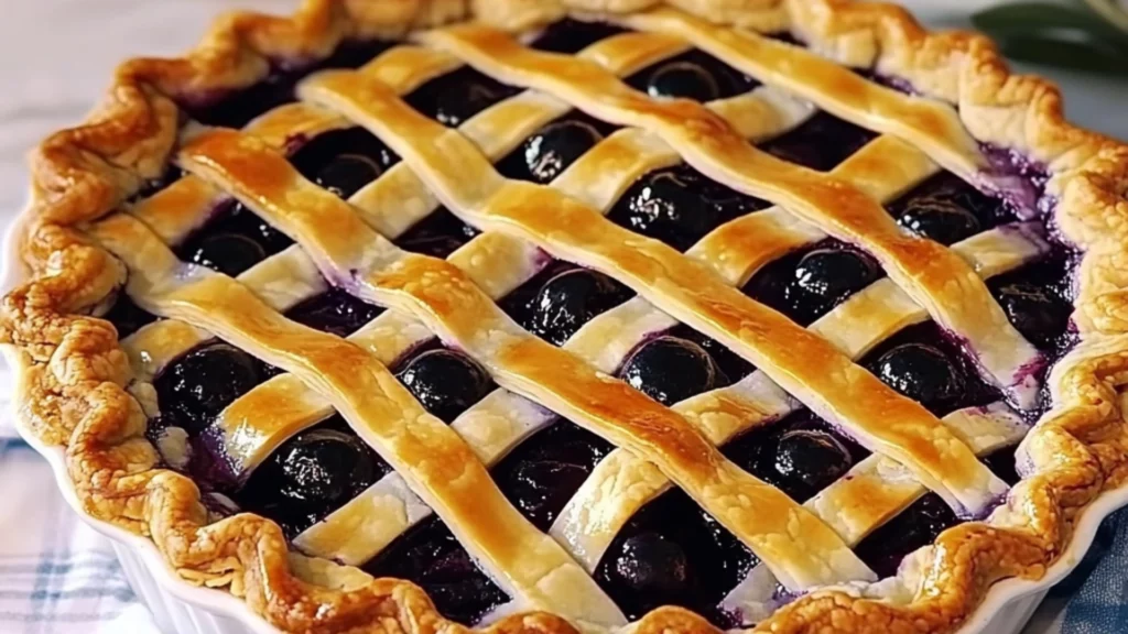 The Best Blueberry Pie Recipe