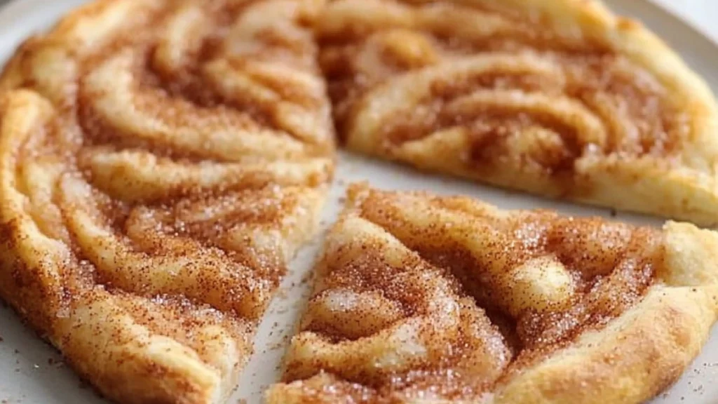 Cinnamon Sugar Pizza