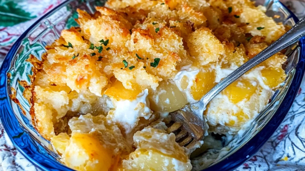 Sour Cream and Onion Party Potatoes