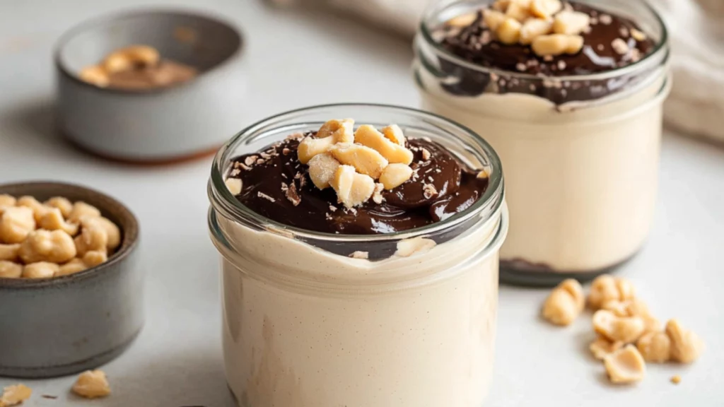 5-Minute Cottage Cheese Peanut Butter Mousse