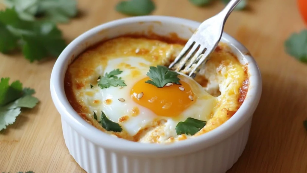 Enchilada Baked Eggs