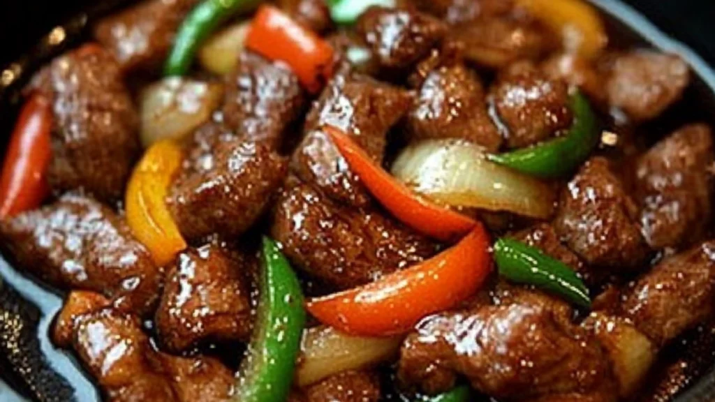 Pepper Steak With Onions