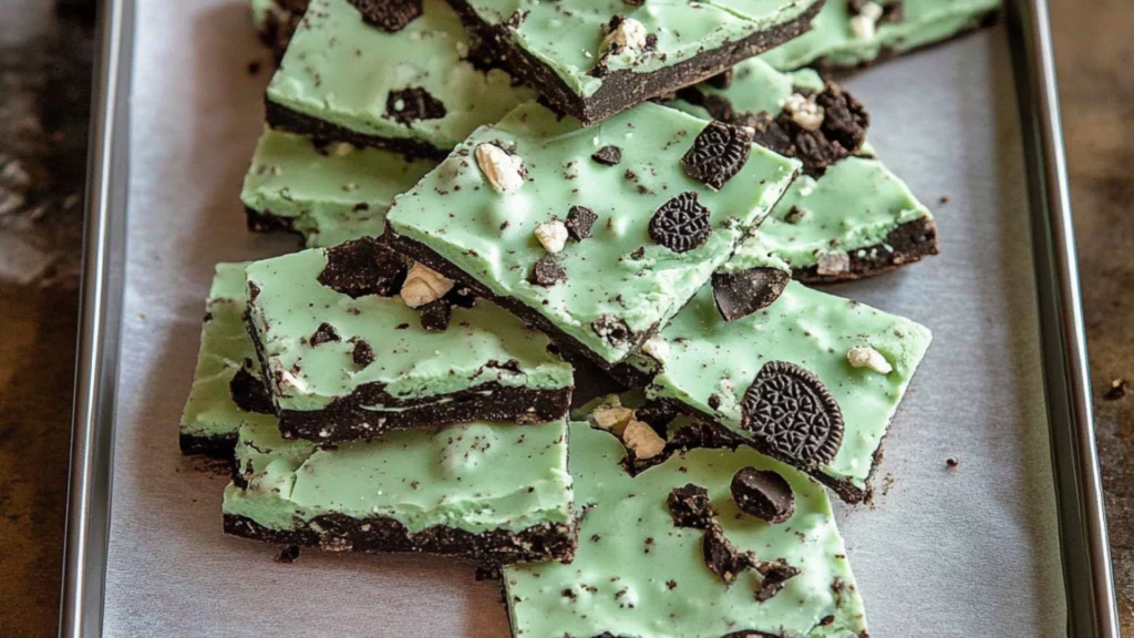 Mint Oreo Bark