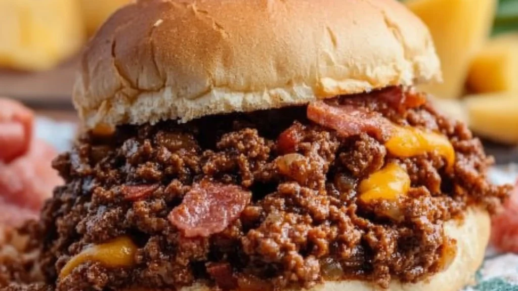 Cheese Sloppy Joes
