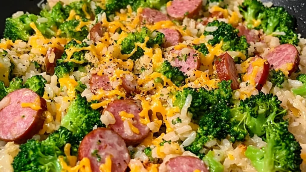 Kielbasa Rice And Broccoli
