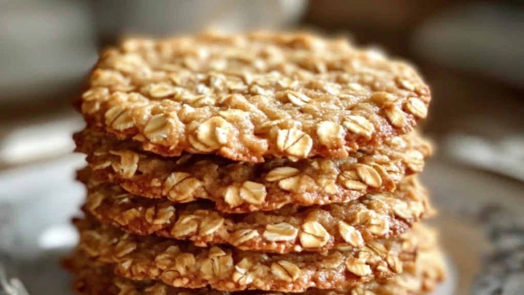 Oatmeal Lace Cookies