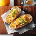Peanut Butter Honey Pear Open-Faced Sandwiches