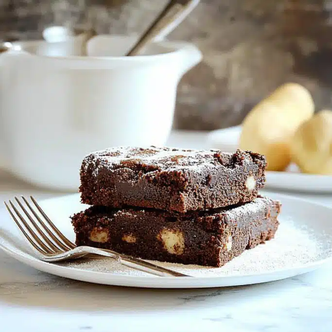 Chocolate Rhubarb Bars