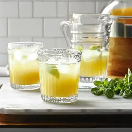 Iced Honeydew Mint Tea
