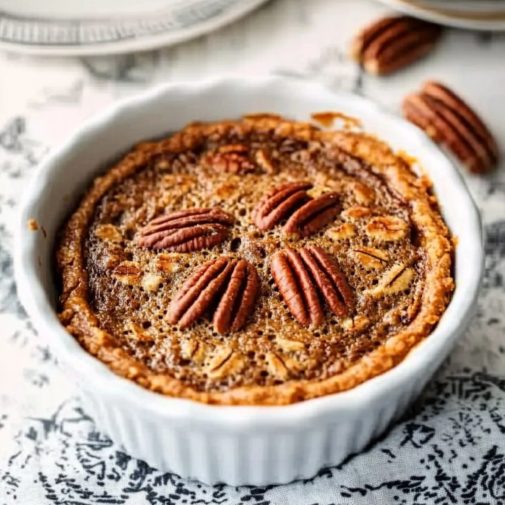 Cozy Pecan Pie Baked Oatmeal