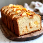 Peaches & Cream Cheese Loaf