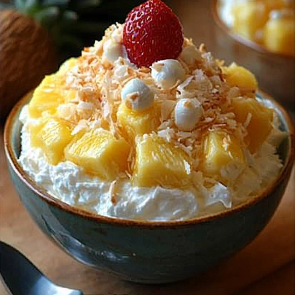 Hawaiian Pineapple Coconut Fluff