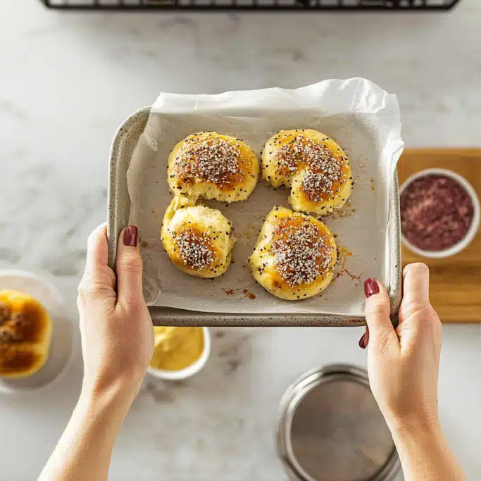 Cottage Cheese Bagels