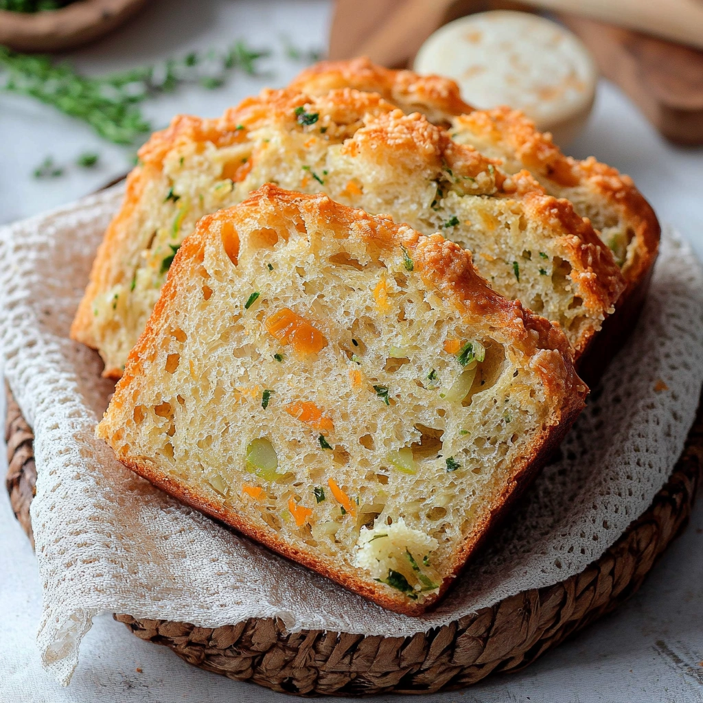 Savory Onion Bread Recipe