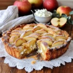 Dietary Apple Pie with Cottage Cheese and Yogurt