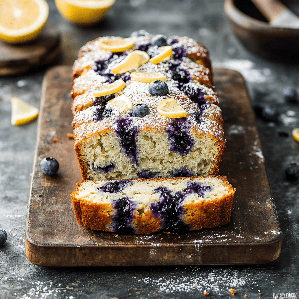 Lemon Blueberry Bread