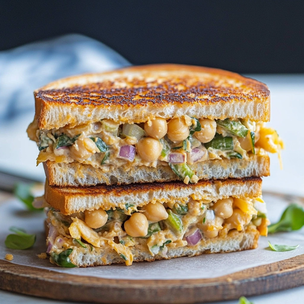 Chickpea Salad Melts