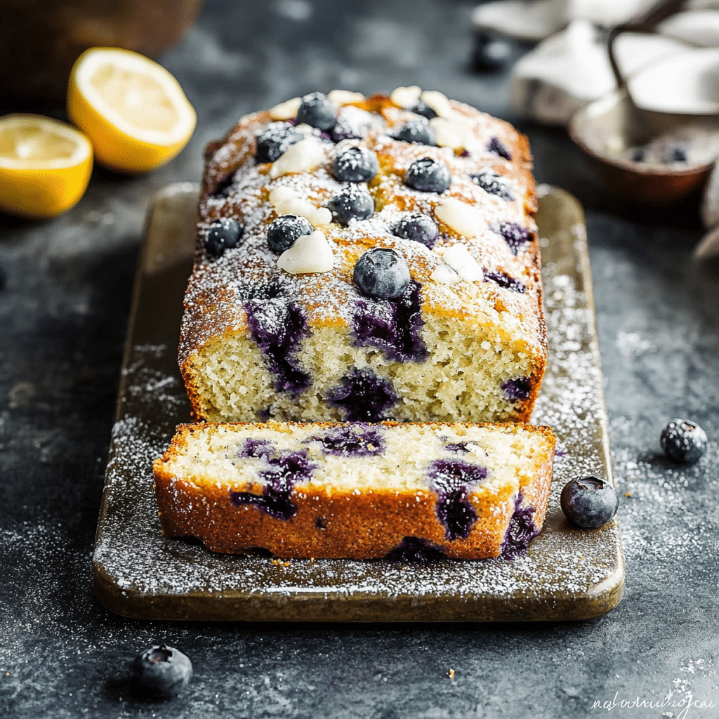 Lemon Blueberry Bread
