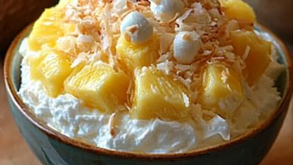 Hawaiian Pineapple Coconut Fluff